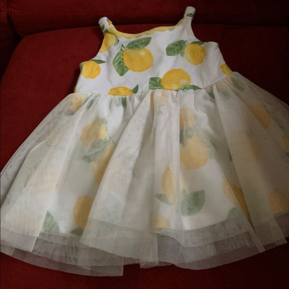 Lemon tutu dress